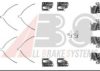 A.B.S. 1268Q Accessory Kit, disc brake pads